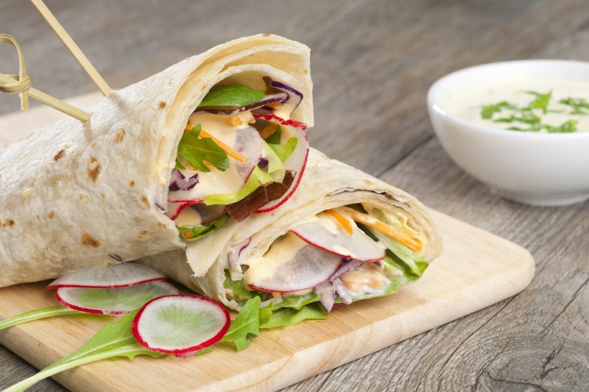 Wraps végétariens