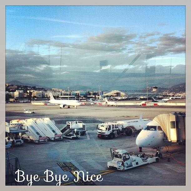 Leaving Nice Côte d'Azur