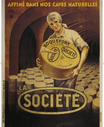 Affiche ancienne Roquefort