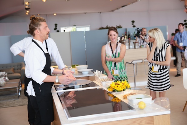 Electrolux Grand Cuisine Workshop With Paolo Pettenuzzo And Magnus Nilsson At Electrolux Agora Pavilion