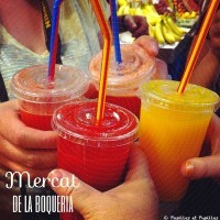 Jus de fruits - Marché de la Boqueria - Barcelone