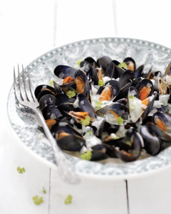 Moules au Roquefort Société® ©Sarah Schmidt / Photo : Aline Caron