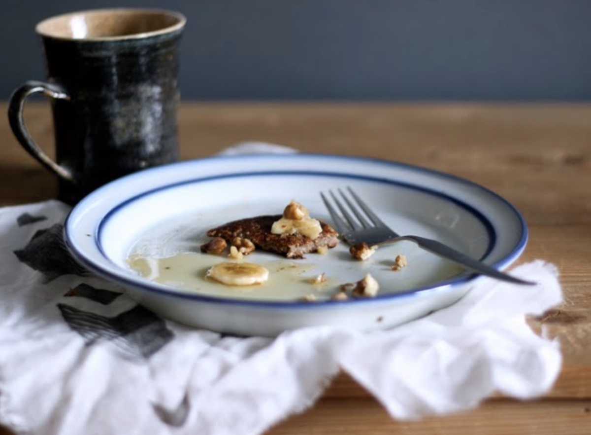 Pancakes bananes chocolat sans gluten ©Sarah Britton - My New Roots