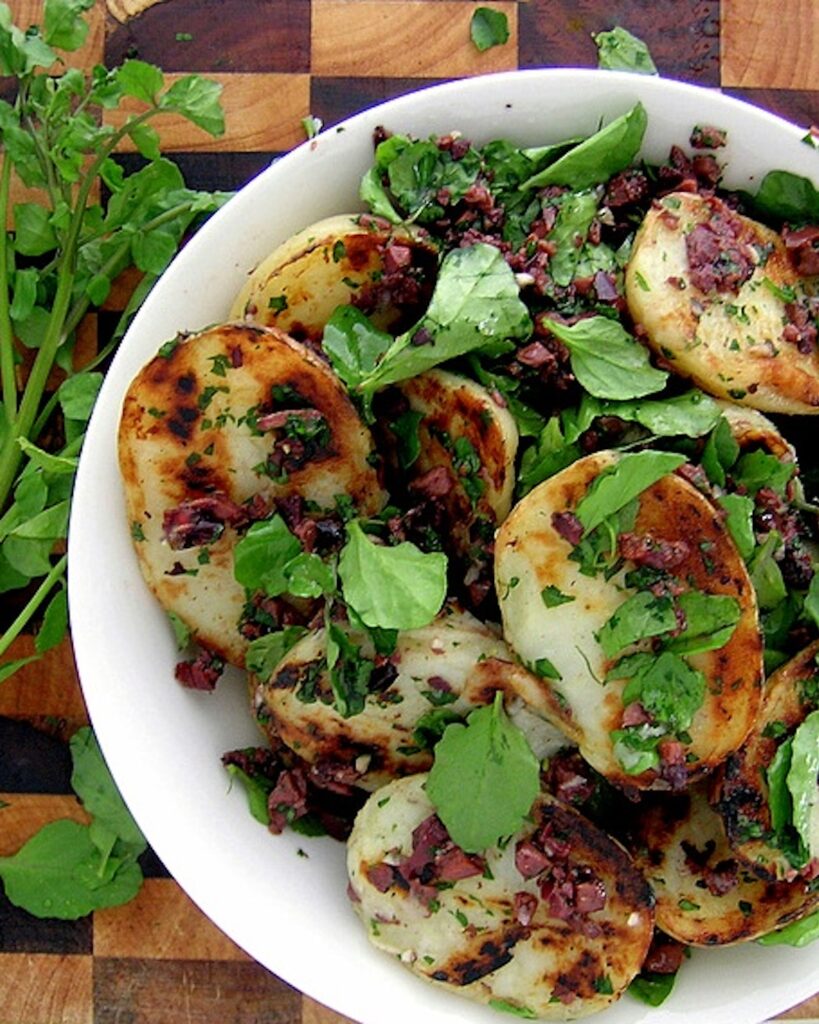 Salade pommes de terre olives cresson ©Jamieanne CC BY-ND 2.0