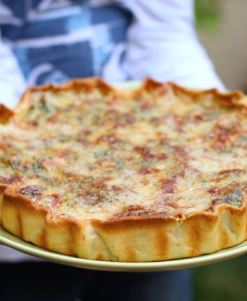 Tarte épinards ricotta
