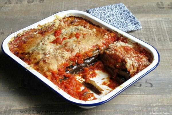 Aubergines à la Parmigiana façon Jamie Oliver