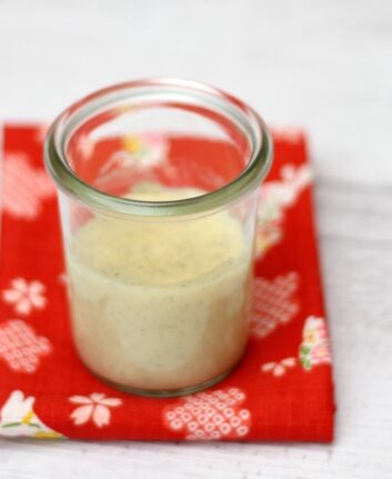 Crème à la vanille