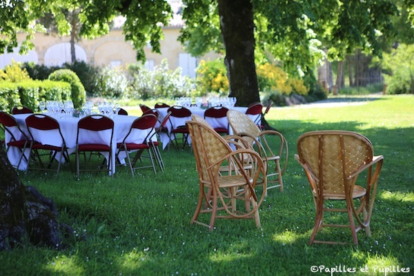 Déjeuner champêtre à Château Guiraud