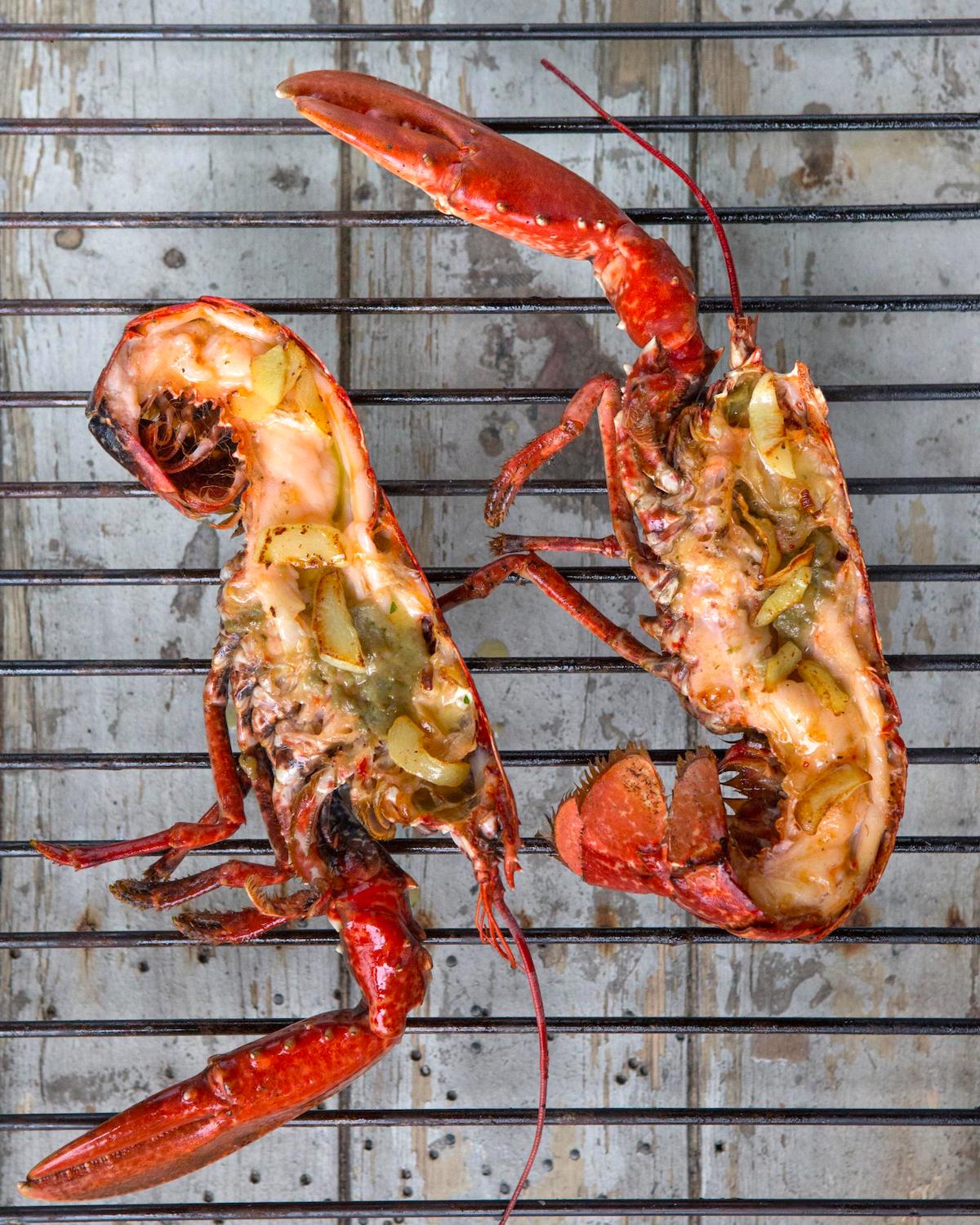 Homard grillé au beurre d'ail ©Pavillon France