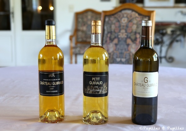 Les vins de Château Guiraud