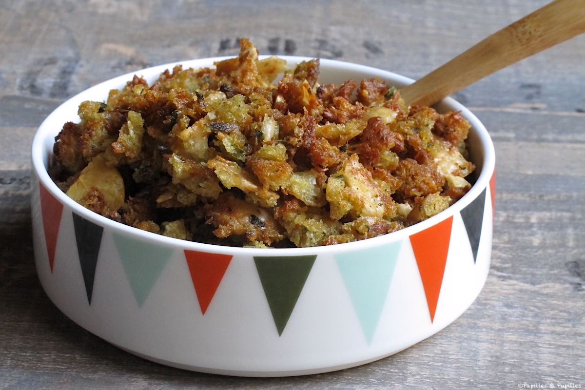 Miettes pour crumble de poisson