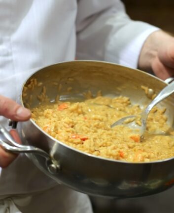 Risotto aux crevettes