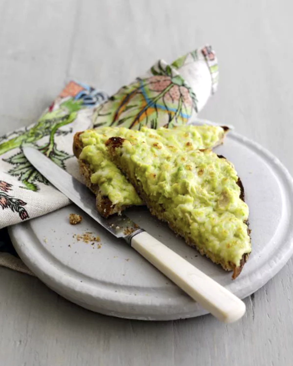 Toast à la tartinade d'avocat