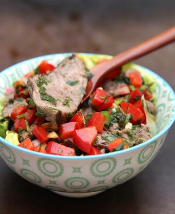Salade thaï au boeuf