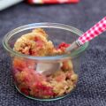 Crumble aux groseilles