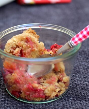 Crumble aux groseilles