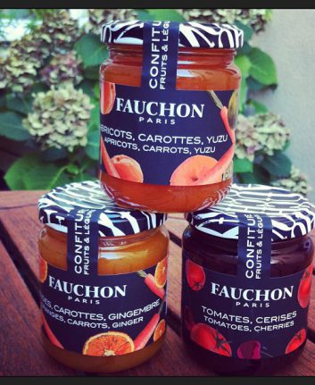 Nouvelles confitures Fauchon