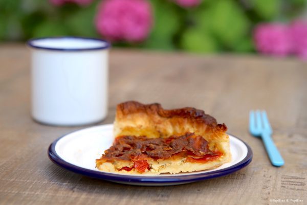 Tarte tomate mozzarella