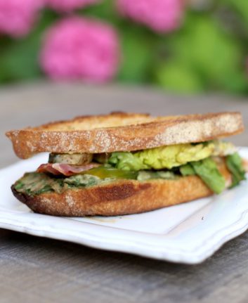 BLT à l'avocat