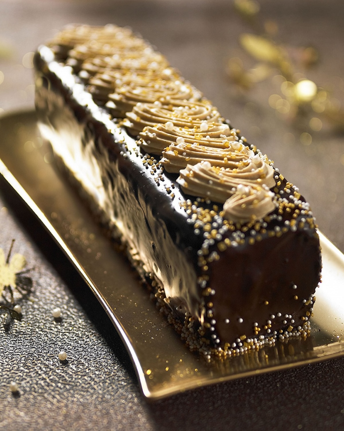 Bûche à la crème de marrons