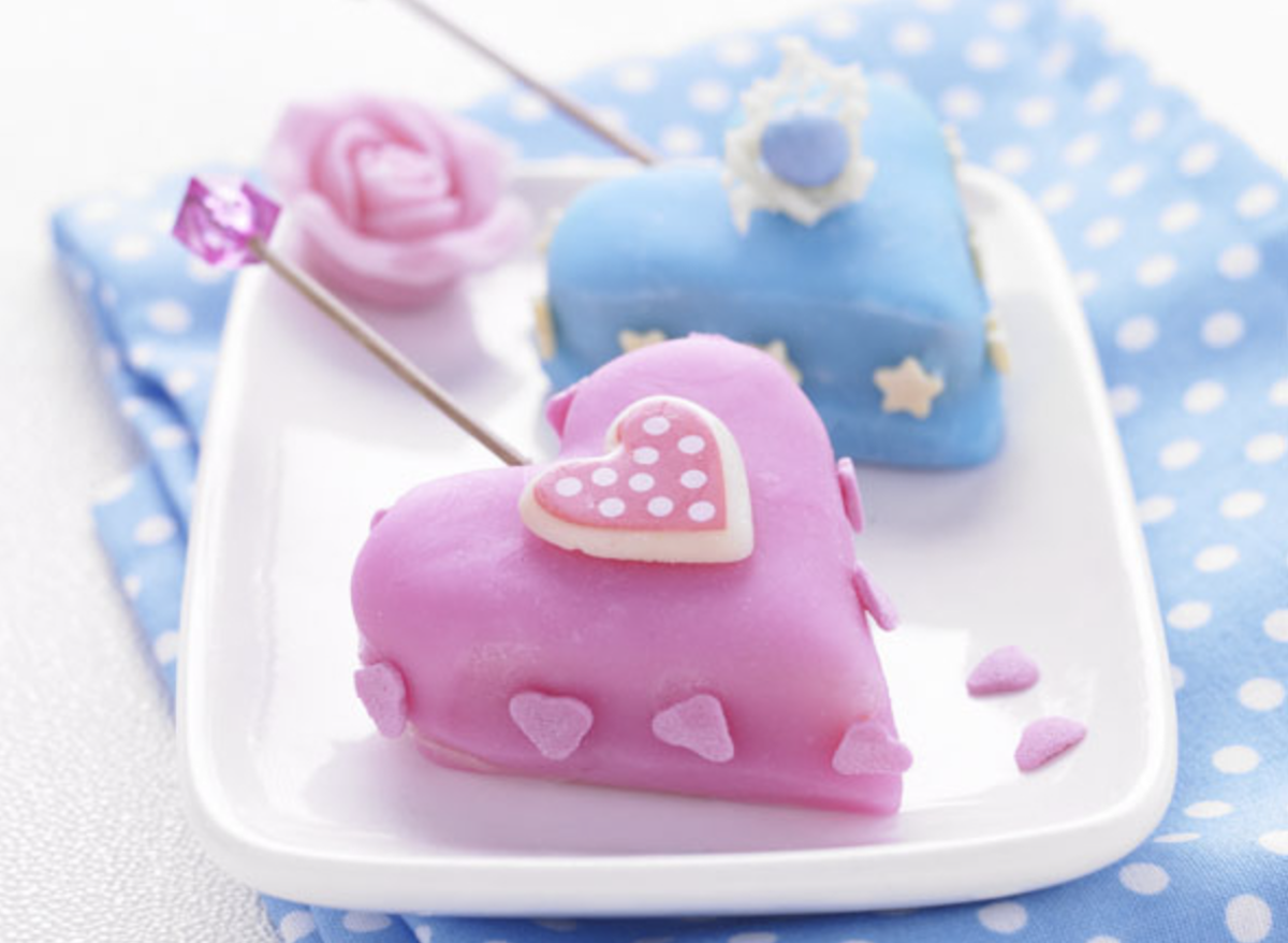 Cake pops de la Saint Valentin