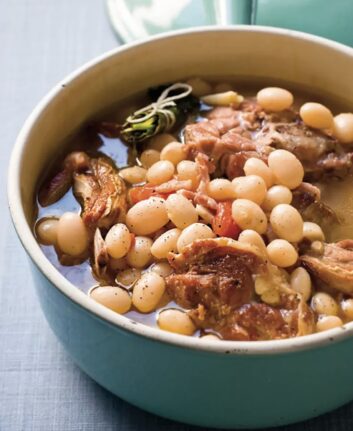 Cocotte d’agneau aux cocos de Paimpol