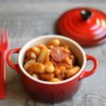 Haricots Tarbais au chorizo et à la sauce tomate