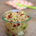 Salade de quinoa grenade et pomme Granny