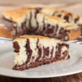 Zebra marble cake