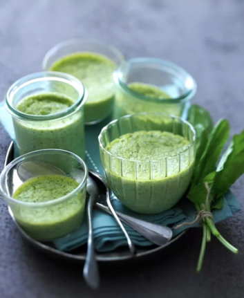Flan de courgettes à l'oseille