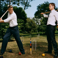 George Clooney et Brad Pitt ©Martin Schoeller