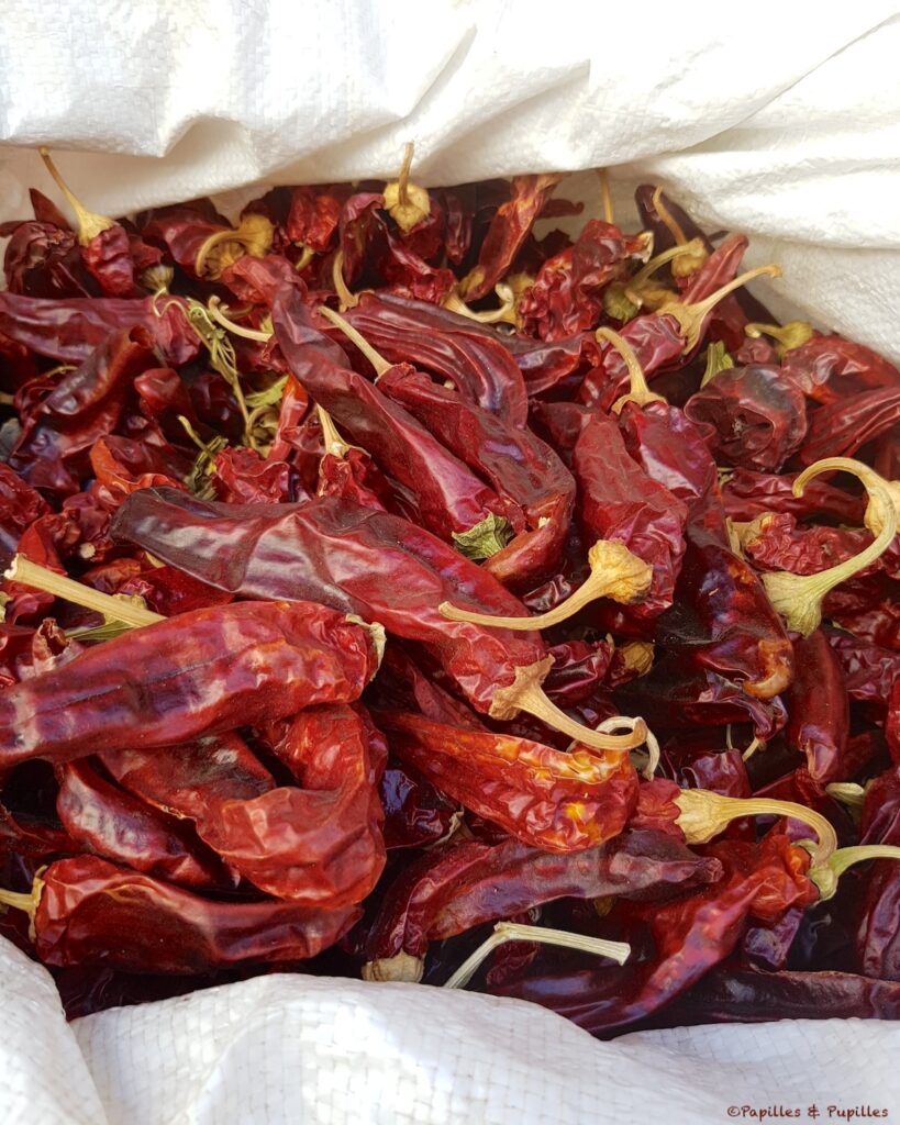 Piments séchés