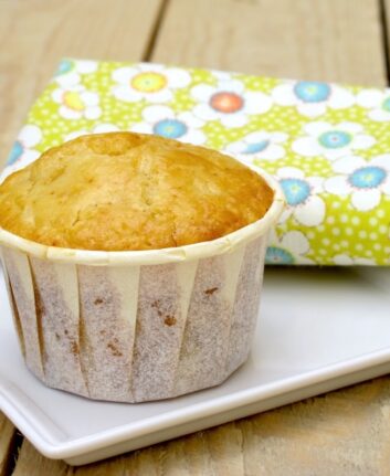 Muffins chocolat blanc et citron