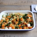 Quinoa à la courge butternut et à la feta