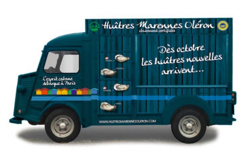 Un food truck pour les huîtres de Marennes Oléron
