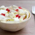 Salade d’endives, Boursin apéritif ail et fines herbes, pommes et grenade