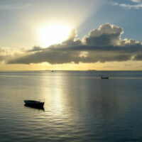 Lever de soleil île Maurice - Mahébourg ©Serge CC BY-SA 2.0