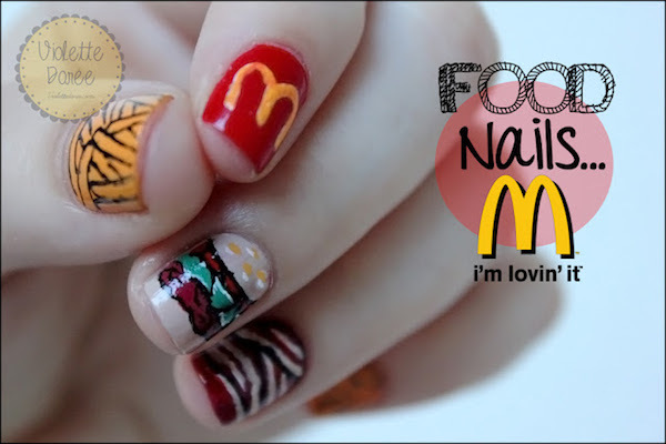 Food Nails ©Violette dorée