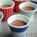 Petites crèmes au chocolat