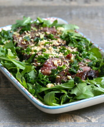 Salade thaï de boeuf mariné – Larmes du tigre