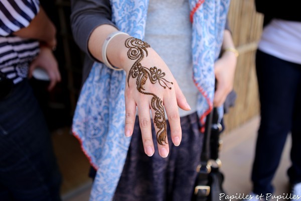Tatouage au henné