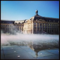 Miroir d'eau et place de la Bourse - Bordeaux