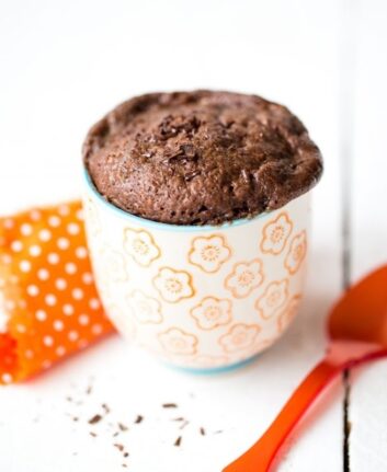 Mug cake au chocolat
