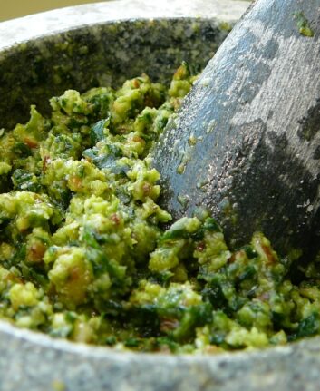 Pesto à l'ail des ours ©kstenqnen CC BY-NC-SA 2.0