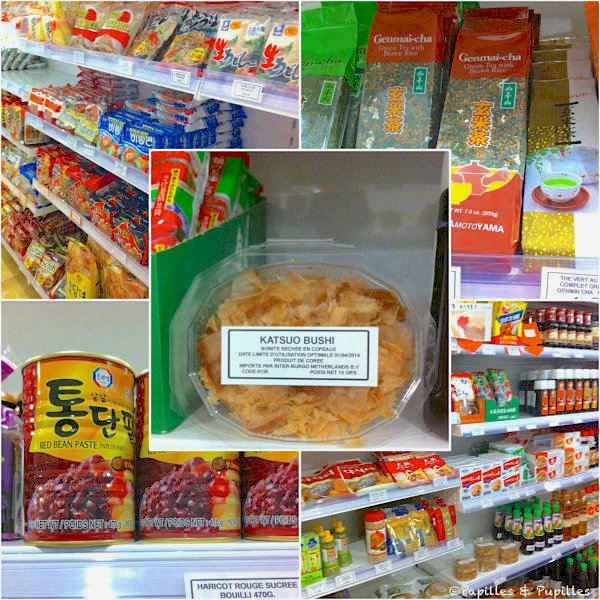 Produits d'épicerie japonais et coréens