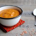 Velouté de lentilles corail au cumin