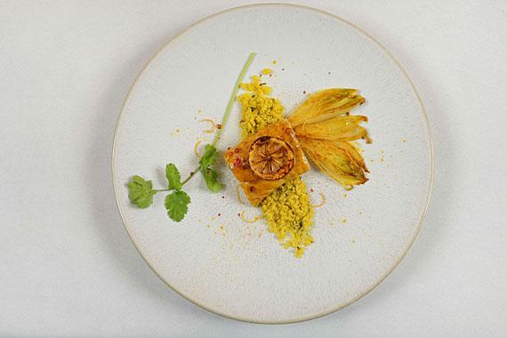 Dos de cabillaud aux endives et citron ©Patrick Delapierre