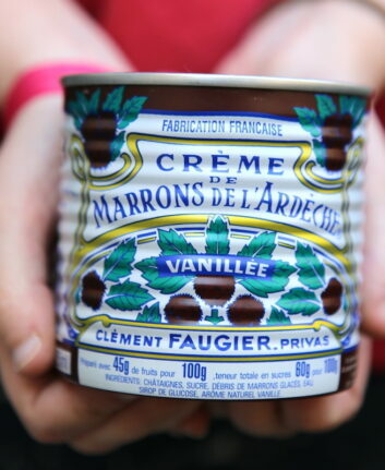 Crème de marrons vanillée