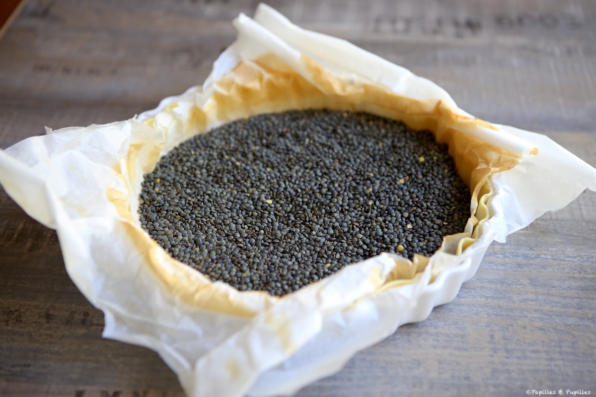 Pâte cuite à blanc