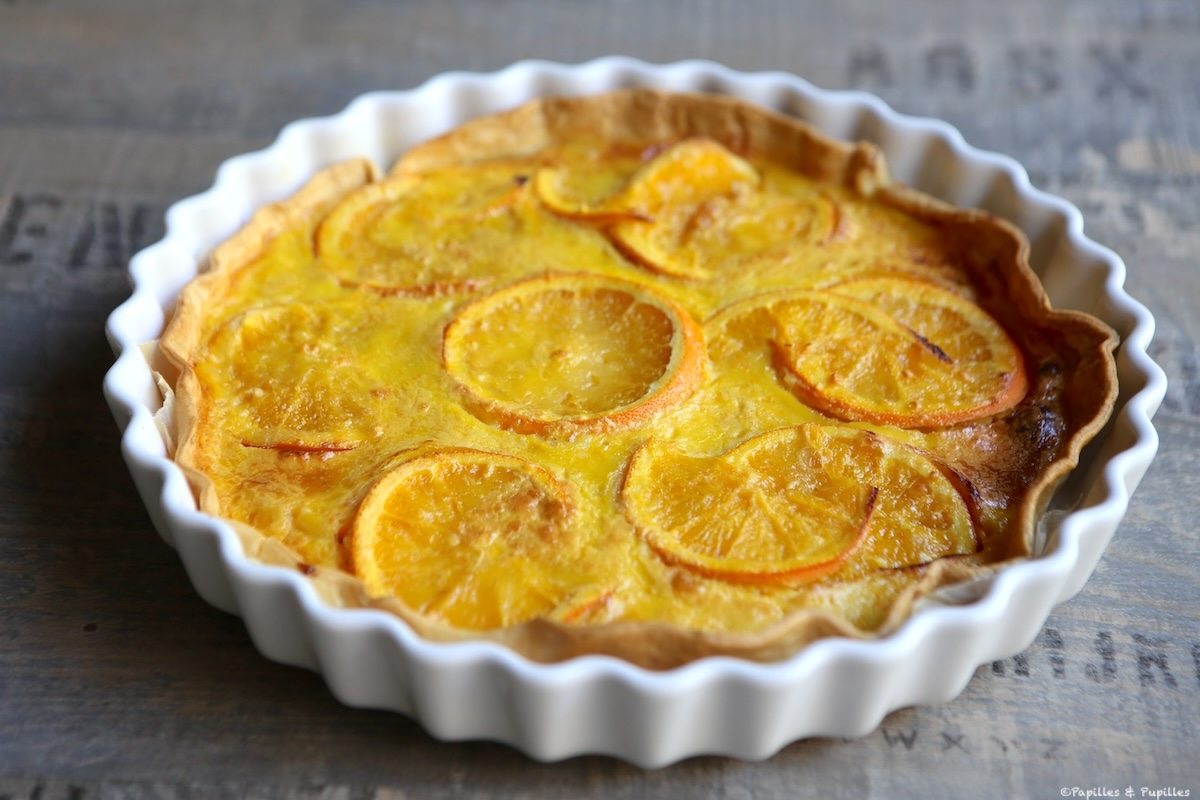Tarte à l'orange